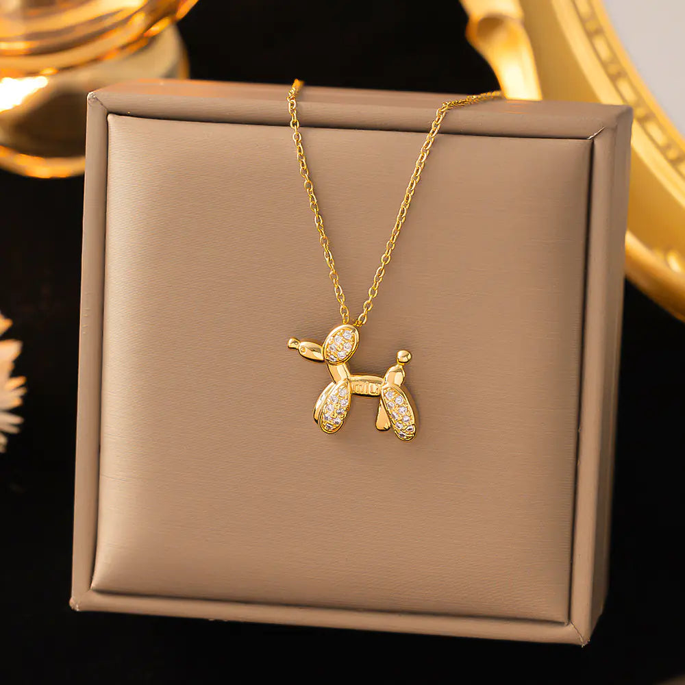 52 MODELS of colorfast Titanium Steel Necklace for Women - Elegant Design