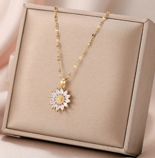 52 MODELS of colorfast Titanium Steel Necklace for Women - Elegant Design