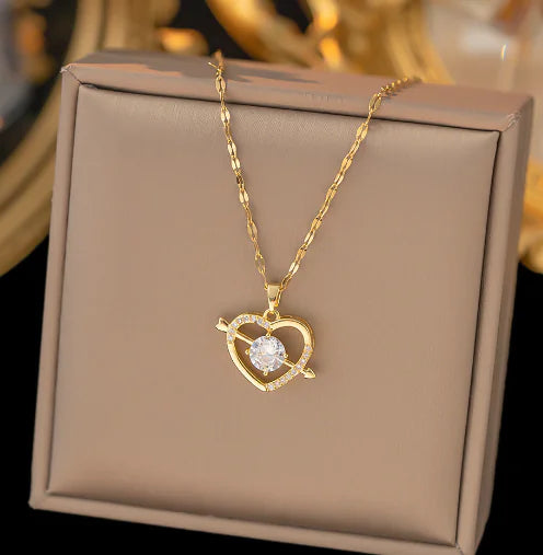 52 MODELS of colorfast Titanium Steel Necklace for Women - Elegant Design