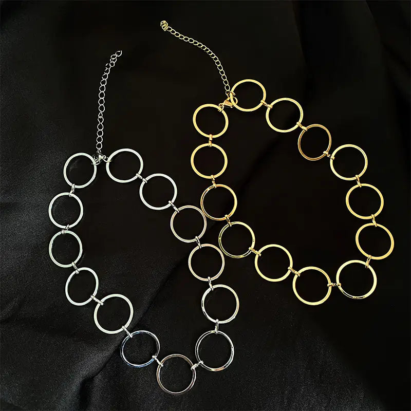 Collier ras du cou minimaliste tendance avec pendentif