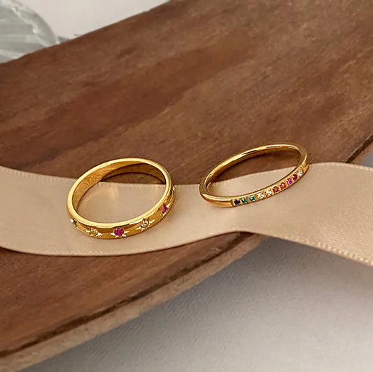Diamond XINGX Women's Fine Gold Ring