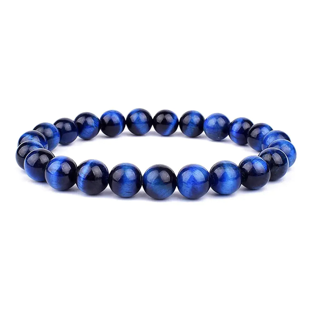 Natural Green Tiger Eye Bead Bracelet - Wholesale Stock