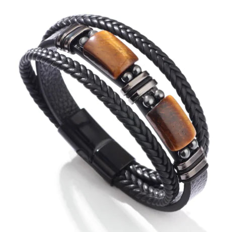 Bracelet œil de tigre pour mon fils (article unique)