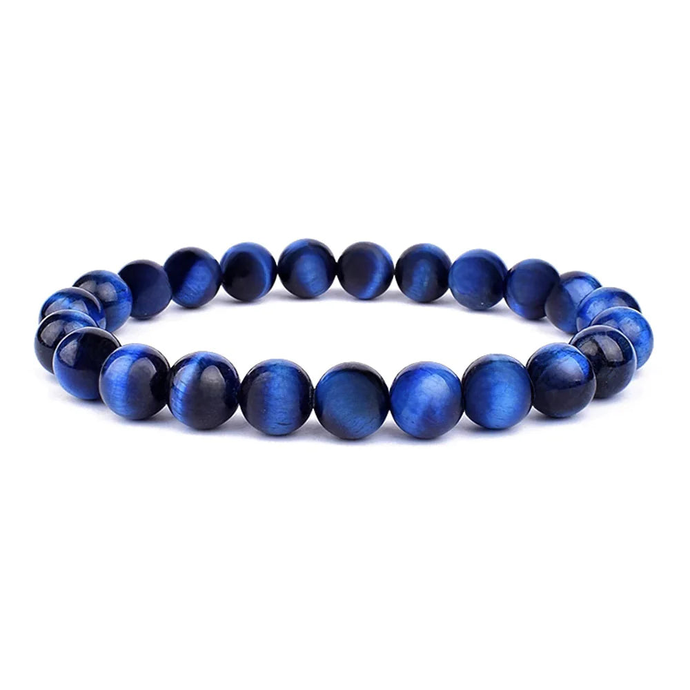 Natural Green Tiger Eye Bead Bracelet - Wholesale Stock