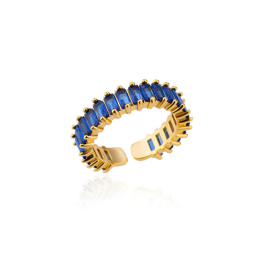 Rainbow Zircon Rhinestone Ring for Women