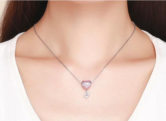 925 Silver Heart-Shaped Beads for Bracelet Accessories