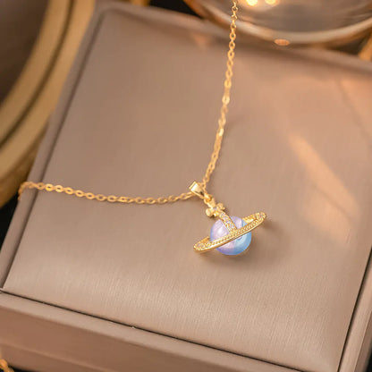 52 MODELS of colorfast Titanium Steel Necklace for Women - Elegant Design