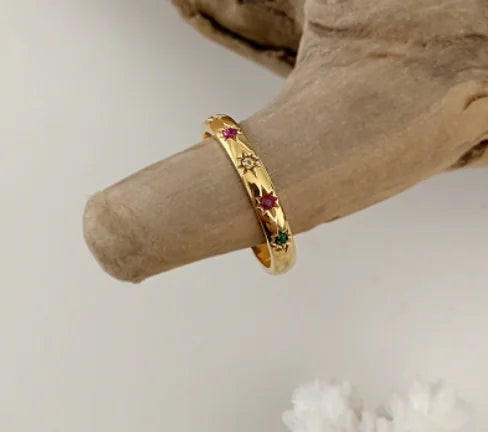 Diamond XINGX Women's Fine Gold Ring