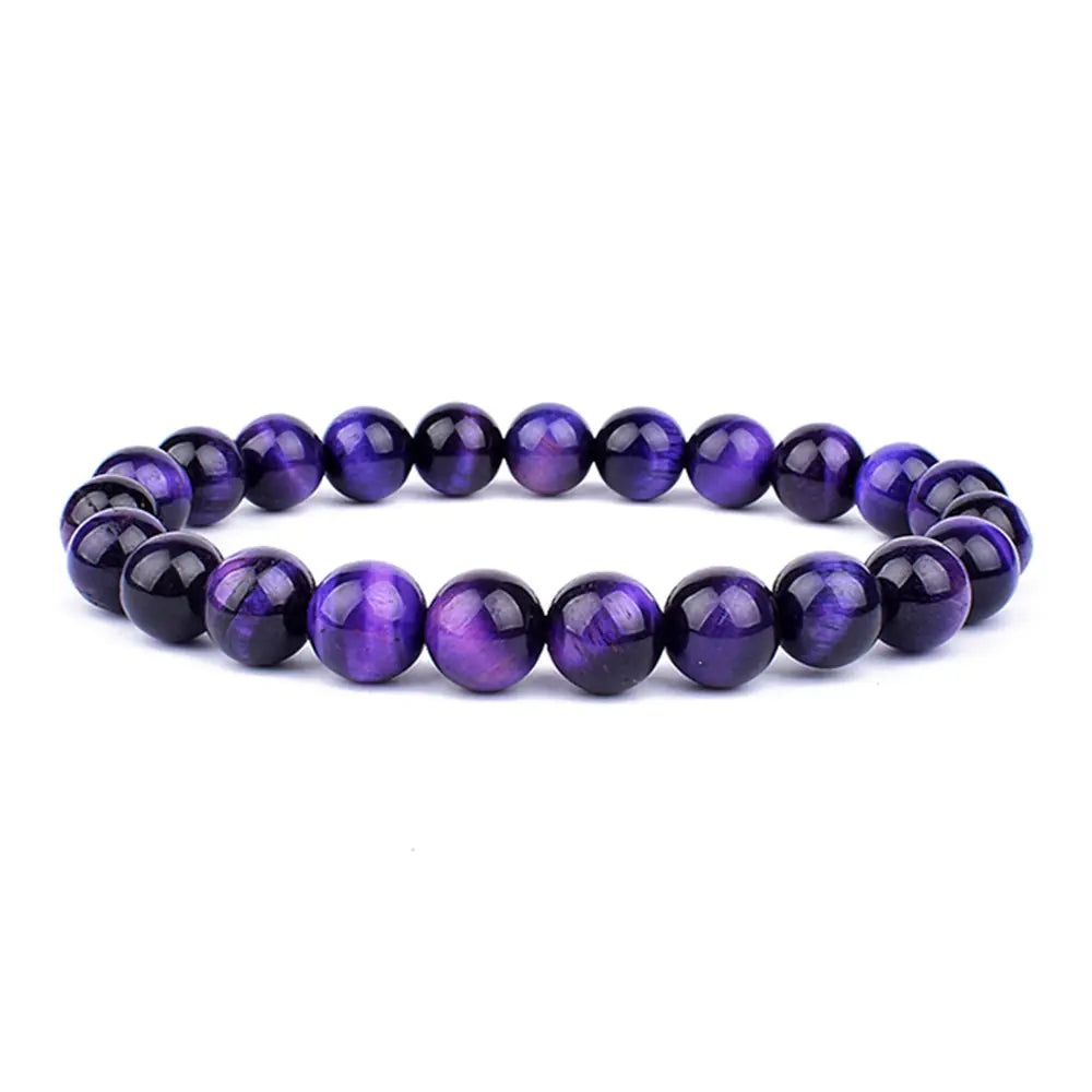 Natural Green Tiger Eye Bead Bracelet - Wholesale Stock