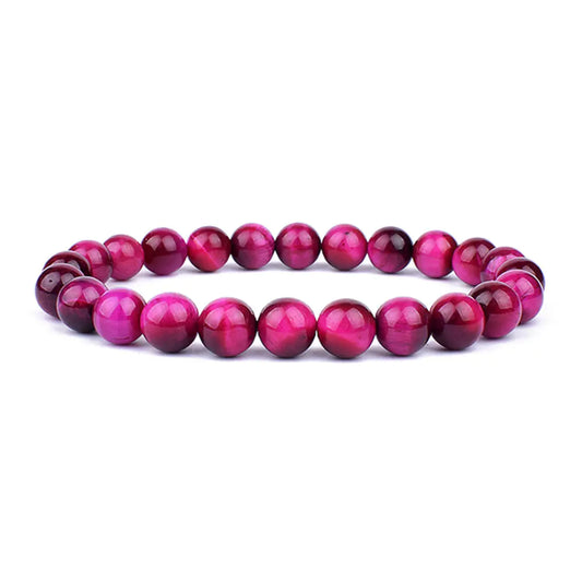Natural Green Tiger Eye Bead Bracelet - Wholesale Stock