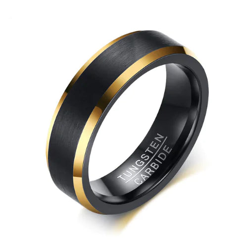 Bague en acier tungstène pour homme : un accessoire élégant