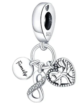 Family Charm Pendant (One Piece)