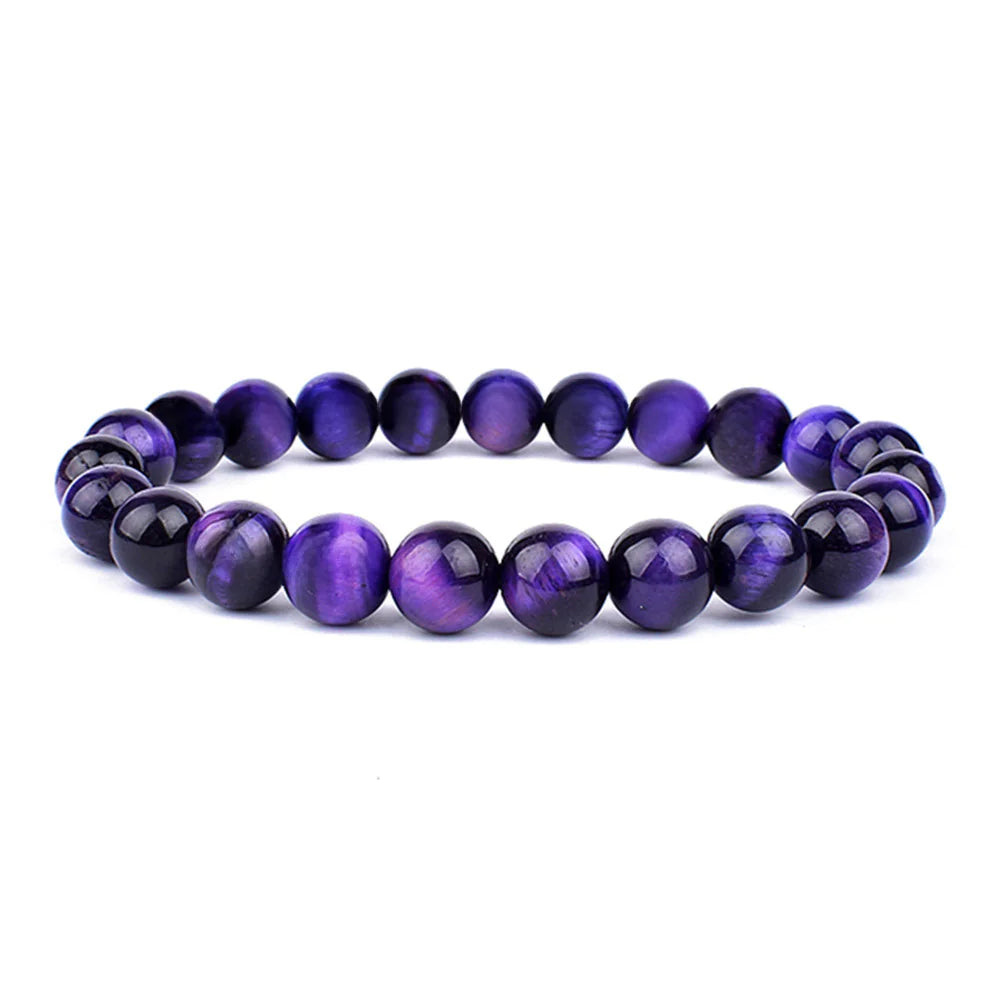 Natural Green Tiger Eye Bead Bracelet - Wholesale Stock