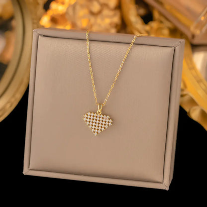 52 MODELS of colorfast Titanium Steel Necklace for Women - Elegant Design